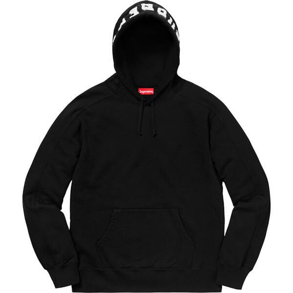 ★シュプリーム パーカー コピー Supreme 偽物★ FW18 Week11 ★ Paneled Hooded Sweatshirt Black201116CC013